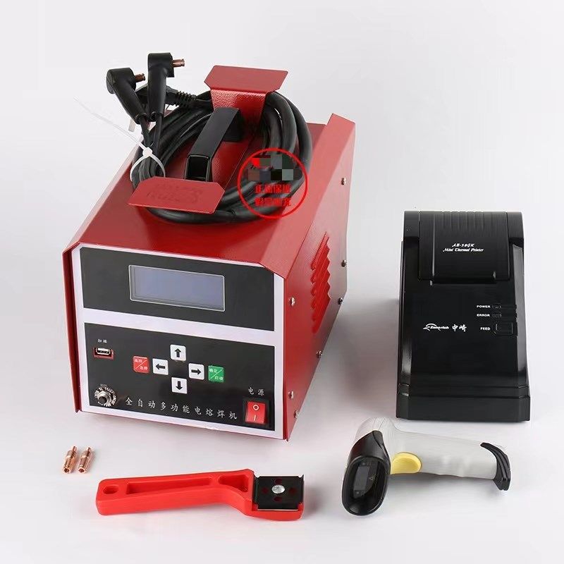 全自动多功能pe管电熔焊t机熔接机pe电容焊接机315焊接线显示屏