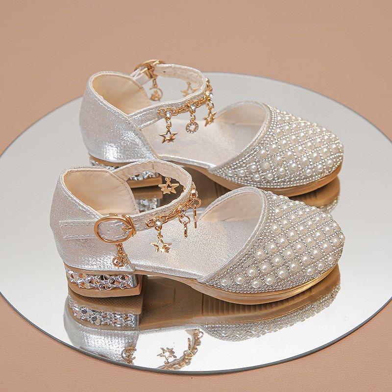 女童凉鞋2025夏季新款儿童鞋子女孩水晶鞋款舞台表演水晶鞋公主鞋,童鞋/婴儿鞋/亲子鞋,水晶/水钻鞋,淘宝优惠券,粉丝福利购,淘宝优惠卷