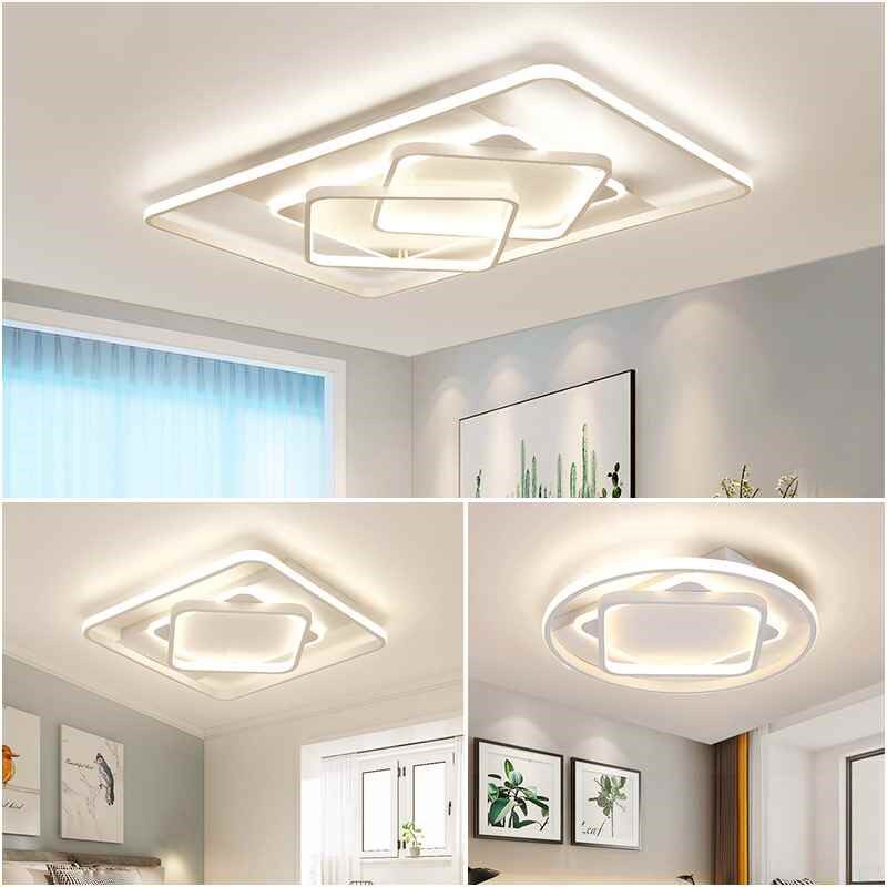 led吸顶灯长方形客厅灯简约现代大气2020新款大灯北欧灯具卧室灯