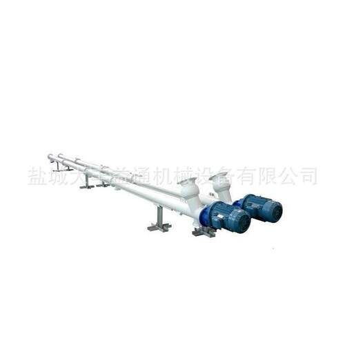 水泥厂大坡度LS500螺旋输送机不卡料
