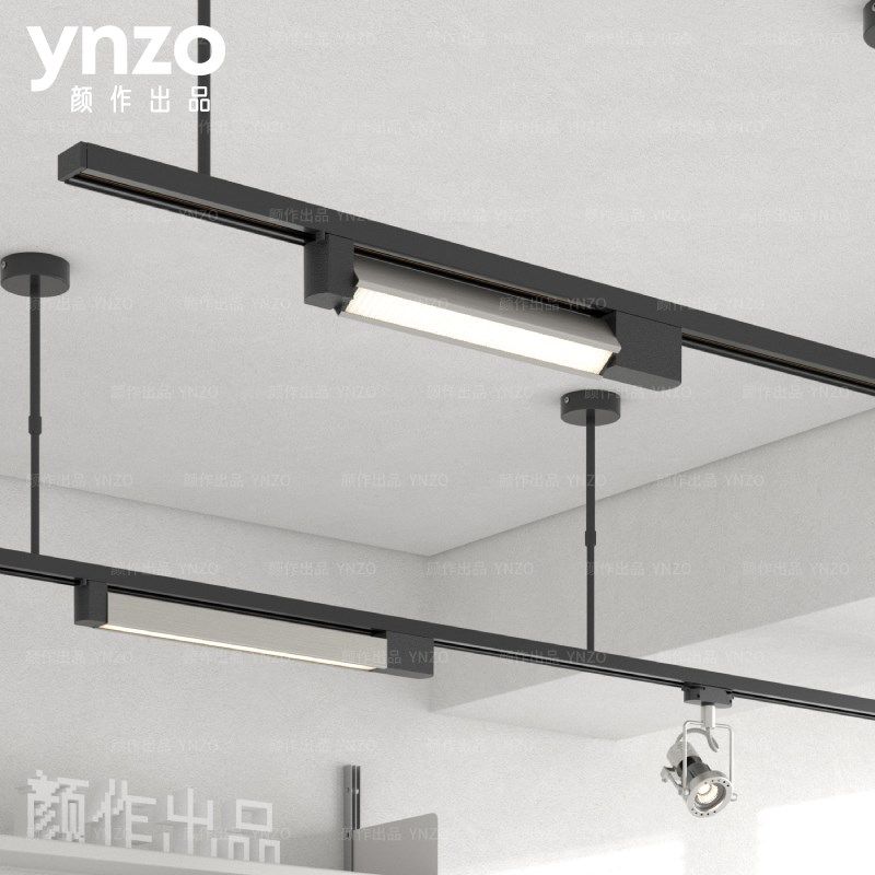 全光谱LED散光轨道灯长条泛光灯防眩无主灯客厅照明家用射灯明装,家装灯饰光源,轨道灯,淘宝优惠券,粉丝福利购,淘宝优惠卷