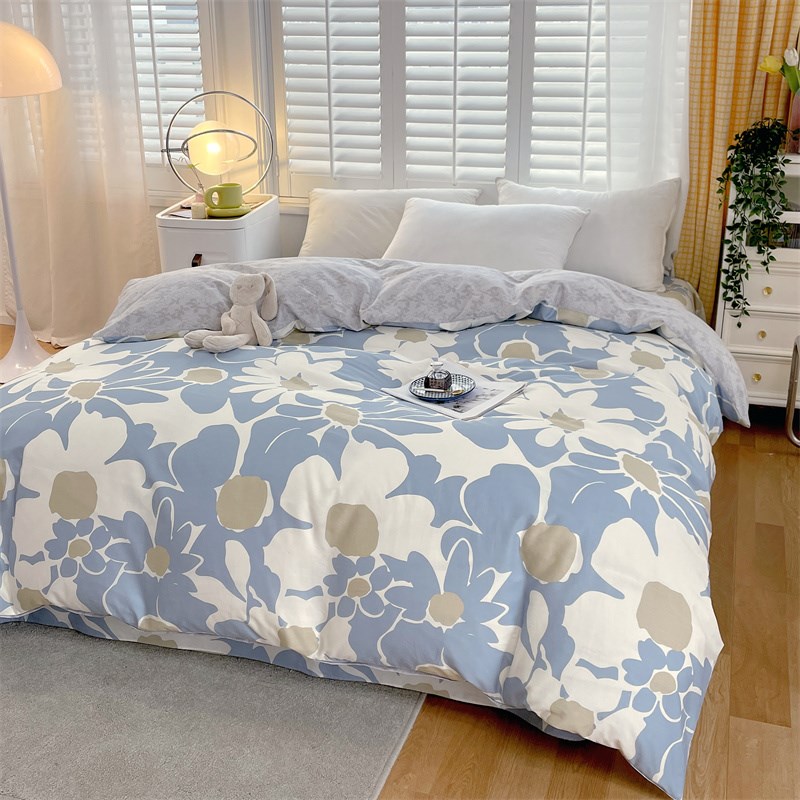 定做全棉被套150215x19t0x220250x230x229订制碎花纯棉被罩单