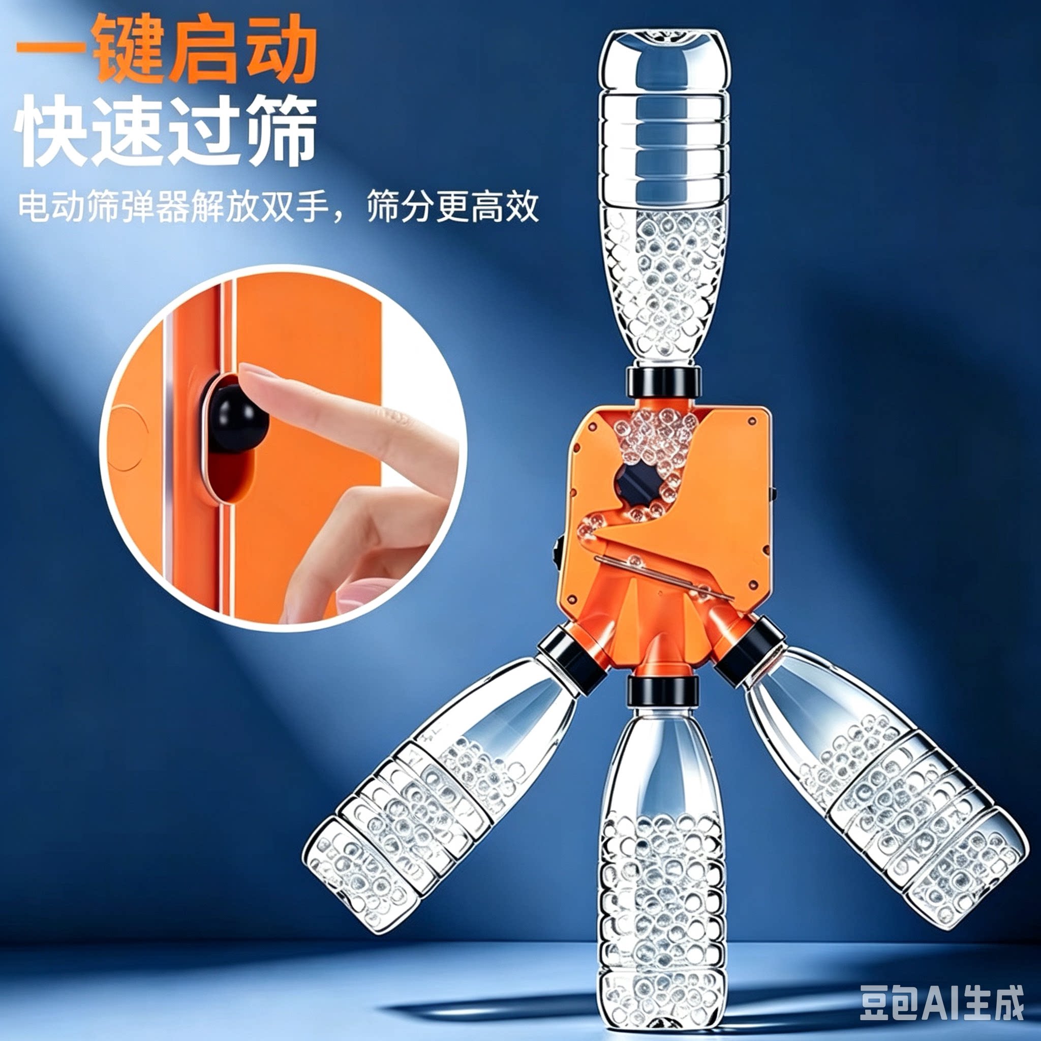 男孩子喜欢的玩具枪配套水弹用品