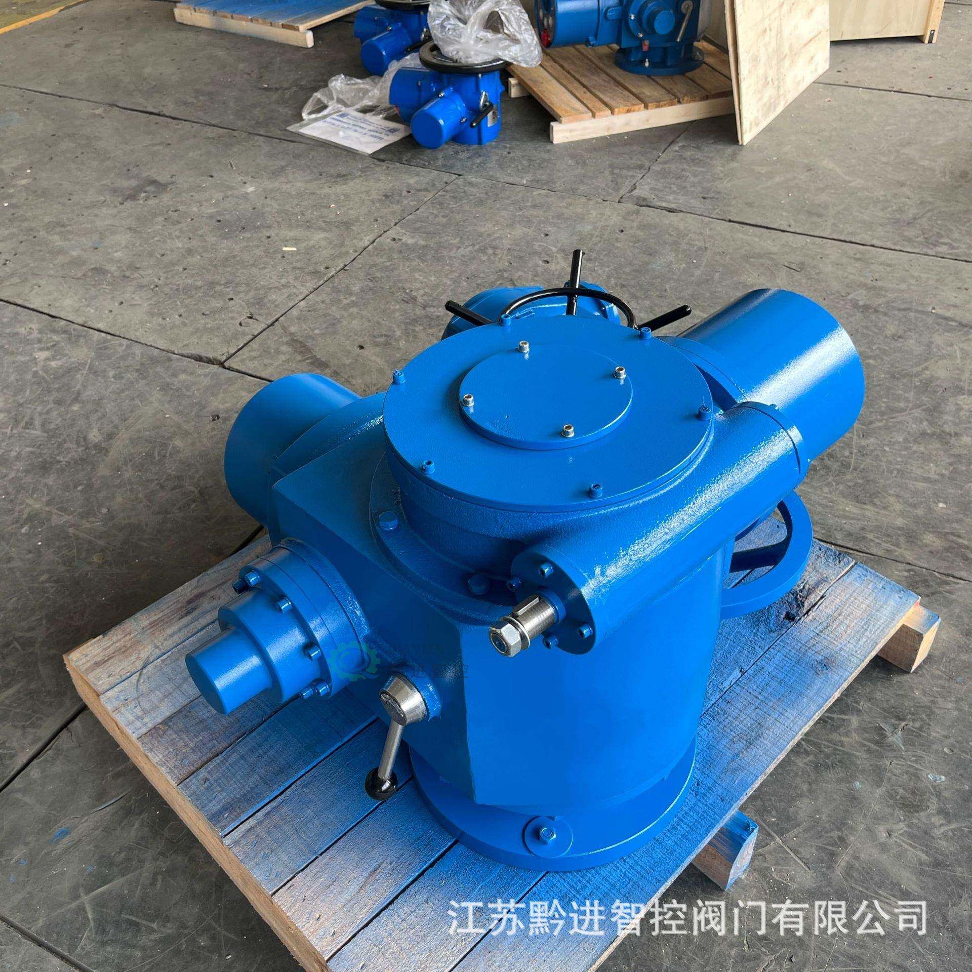 ExdIIBT4DZW180防爆执行器1800N·m开关型AC80V手电两用ZB180