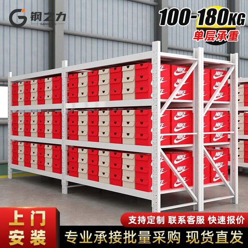 轻型中型多层储藏室p仓储货架工厂仓库货架子库房置物架快递架