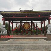 花岗岩石雕石狮子门口招财镇宅风水大型狮子摆件看门一对厂家直销