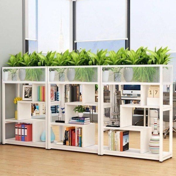 铁艺办公室创意屏风架隔断置物架玄关餐厅墙隔断装饰架落地花架子