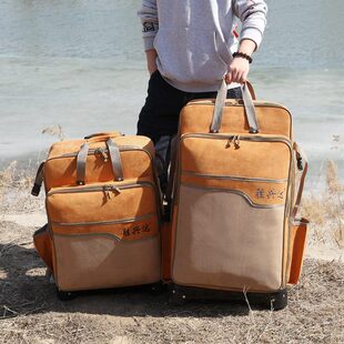 钢丝定型双层欧式钓椅包硬壳双肩背手提户外专用椅包