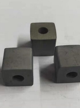 线切割配件方形导电块16x16x16x6导电块 钨钢合金YG3X材质耐磨