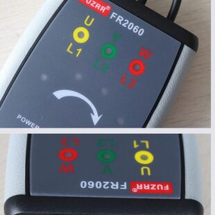 FR2060非接触型检相表 数字相序仪活线检查检电断路查找断点定位