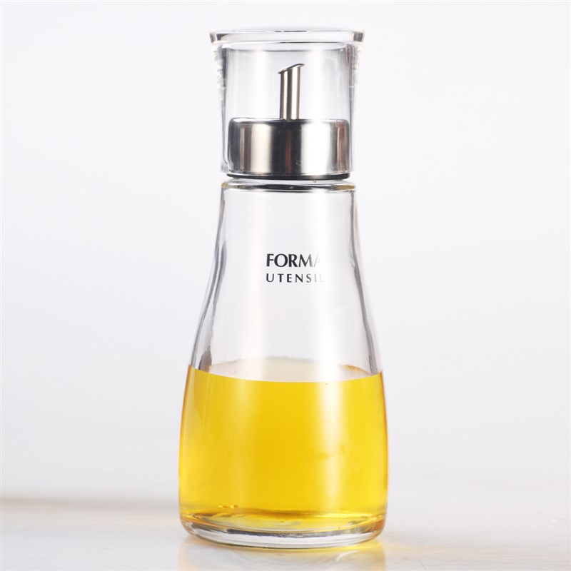 ASVEL 玻璃控油瓶 防漏油瓶 酱油瓶醋瓶 防尘带盖玻璃Z控油壶包邮