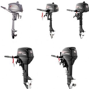 海的船外机二冲程推进器救援艇钓鱼船冲锋舟汽油机原厂油箱油管