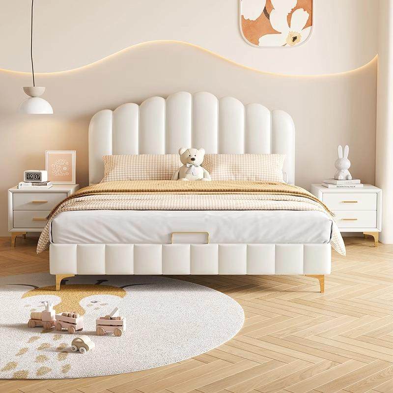 实木儿童床法式奶油风软体皮艺轻奢贝壳床网红齐边床儿童房双人床,机械设备,其他机械设备,淘宝优惠券,粉丝福利购,淘宝优惠卷