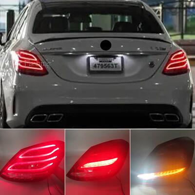 适用于奔驰C级W205C180LC200LC260LC300L后尾灯刹车灯总成