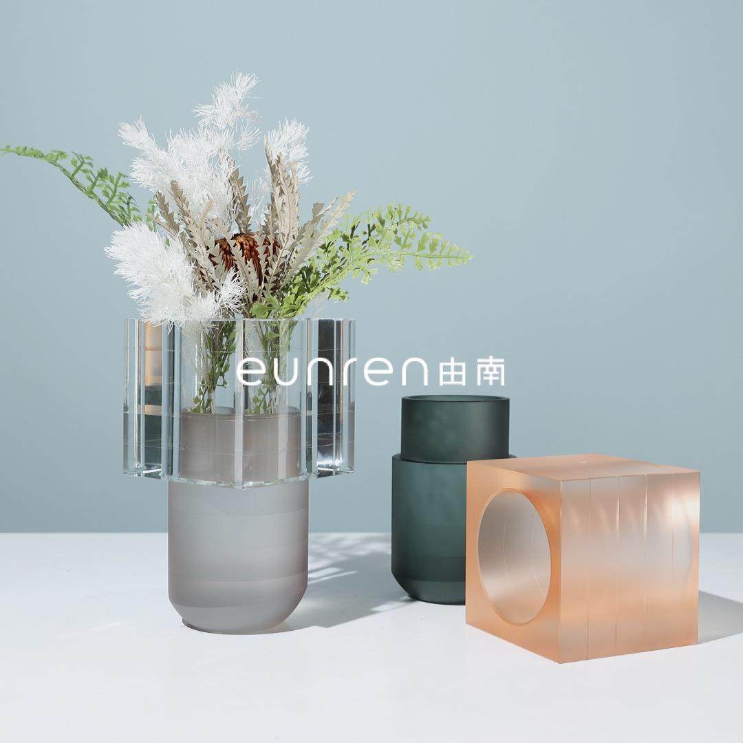 北欧轻奢干花几何玻璃花瓶客厅餐厅桌面插花器摆件样板房间装饰品,机械设备,其他机械设备,淘宝优惠券,粉丝福利购,淘宝优惠卷