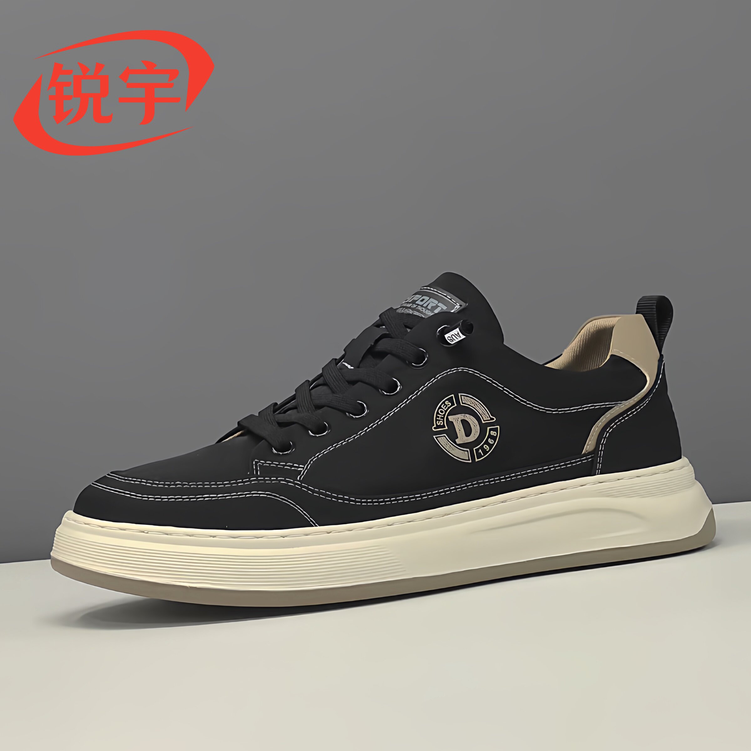 男士夏季透气布鞋百搭冰丝布板鞋欧洲站潮鞋一脚蹬免系带休闲鞋男