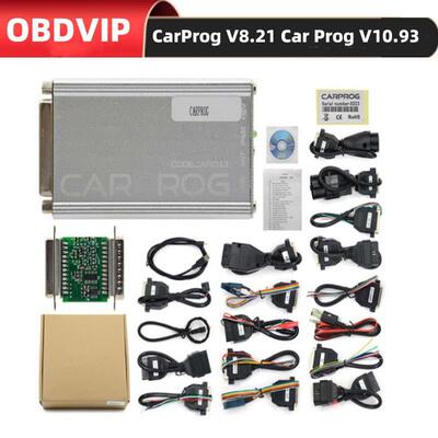 CARPROG FULL 21 Adapters Car Prog V8.21 V13.77 汽车ECU编程仪