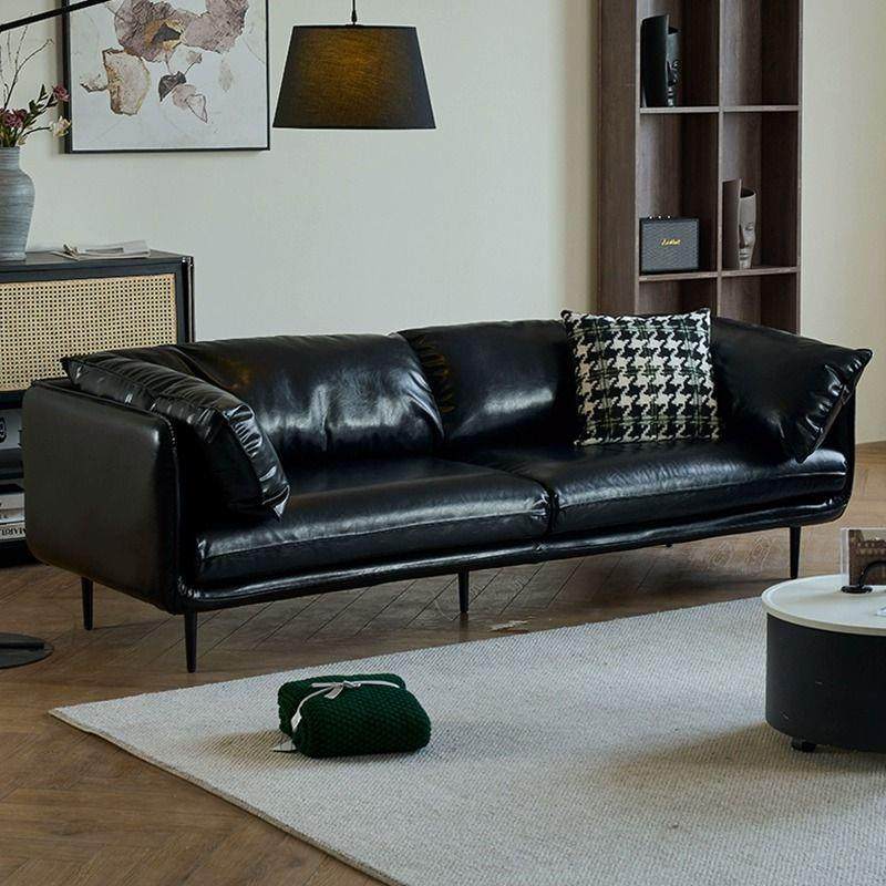 皮艺沙发客厅意式极简办公接待复古油蜡皮黑色直排小户型三人沙发,玩具/童车/益智/积木/模型,毛绒/玩偶/公仔/布艺类玩具,淘宝优惠券,粉丝福利购,淘宝优惠卷