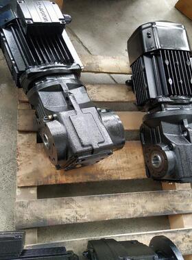 传邦现货直供KA37螺旋锥齿轮减速机YVB变频Y普通YEJ刹车电机