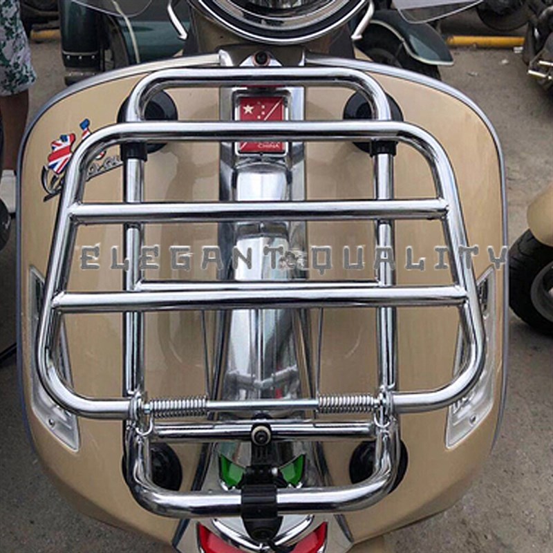 适用vespa维斯帕春天冲刺150 GTS300 GKTV 6日前行李架 折叠书包
