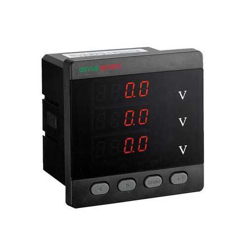 GY194U-K4系列LED数显三相电压表 电压测量表 伏特表