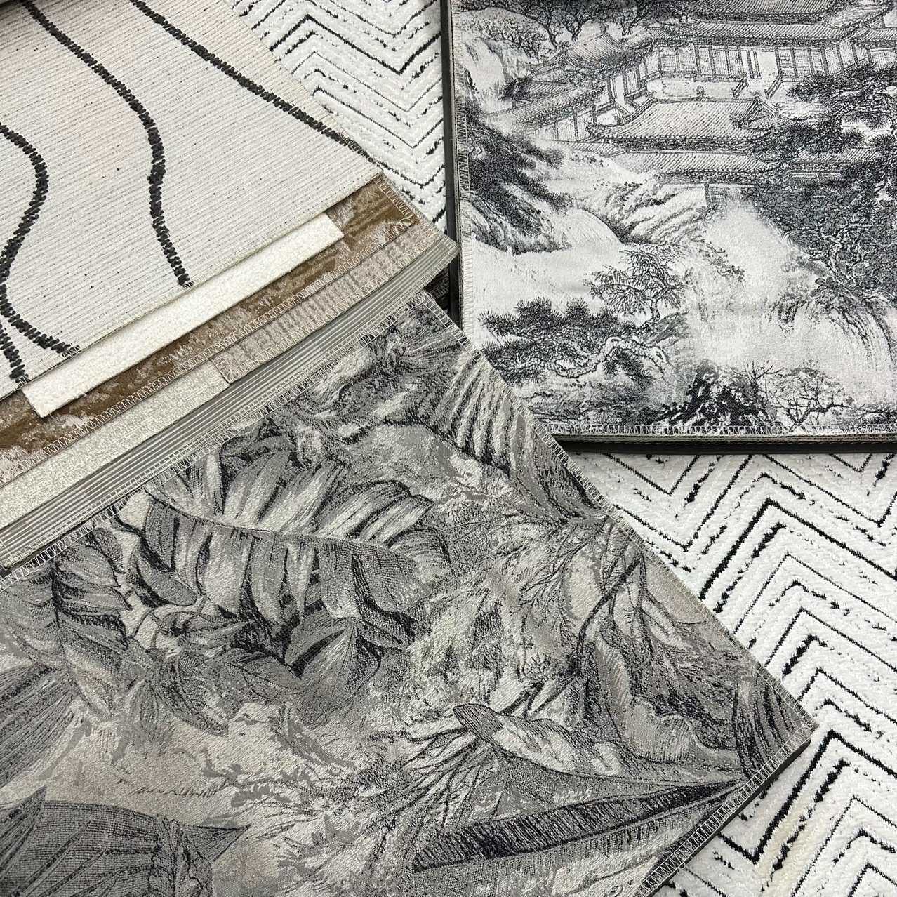10 curtain fabric samples,fabric width 280cm软装面料版本10本