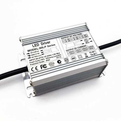 高PF65w70w72w75w80w1800ma2100ma9串12串6并LED恒流驱动防水电源