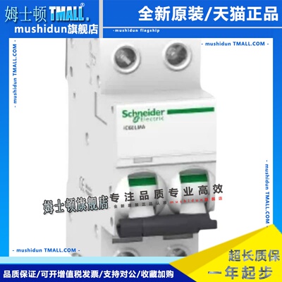 A9F84210施耐德MCB断路器iC60H 2P C10A C6A原装A9F84206