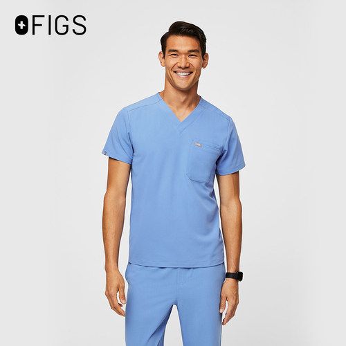 FIGS LEON系列男士刷手服 口腔 牙科 医生工作服 洗舒服 速干衣