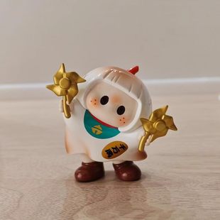 YoYo酱歪头系列招财转转Mini桌面摆件可爱右右酱萌趣伴手礼送朋友