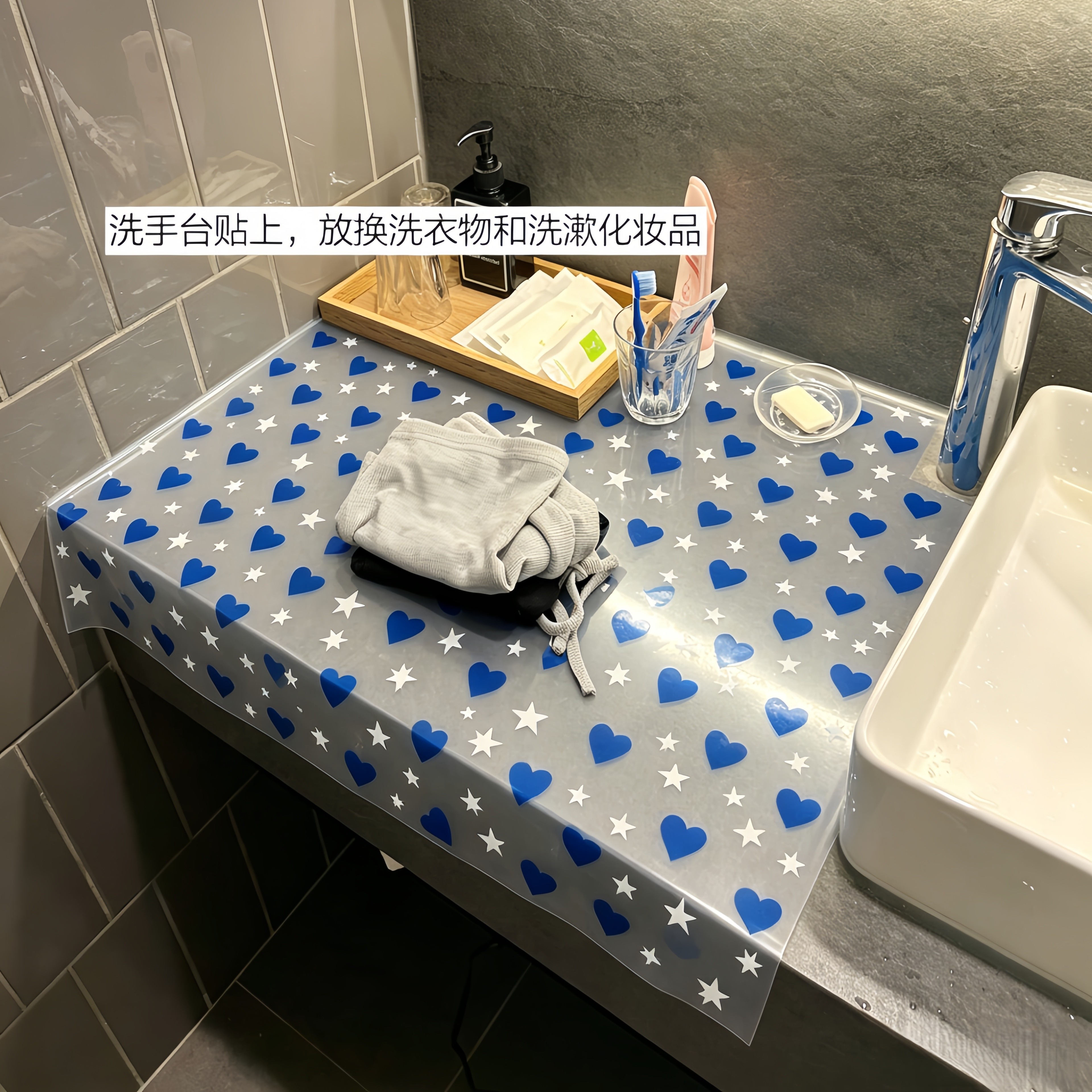 洁癖救星!2026新款印花一次性隔脏膜马桶垫蓝膜旅行好物全覆盖