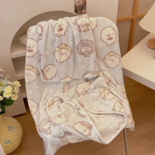 卡通可爱海豹浴巾女珊瑚绒吸水速干成人洗澡裹巾学生浴毛巾三件套