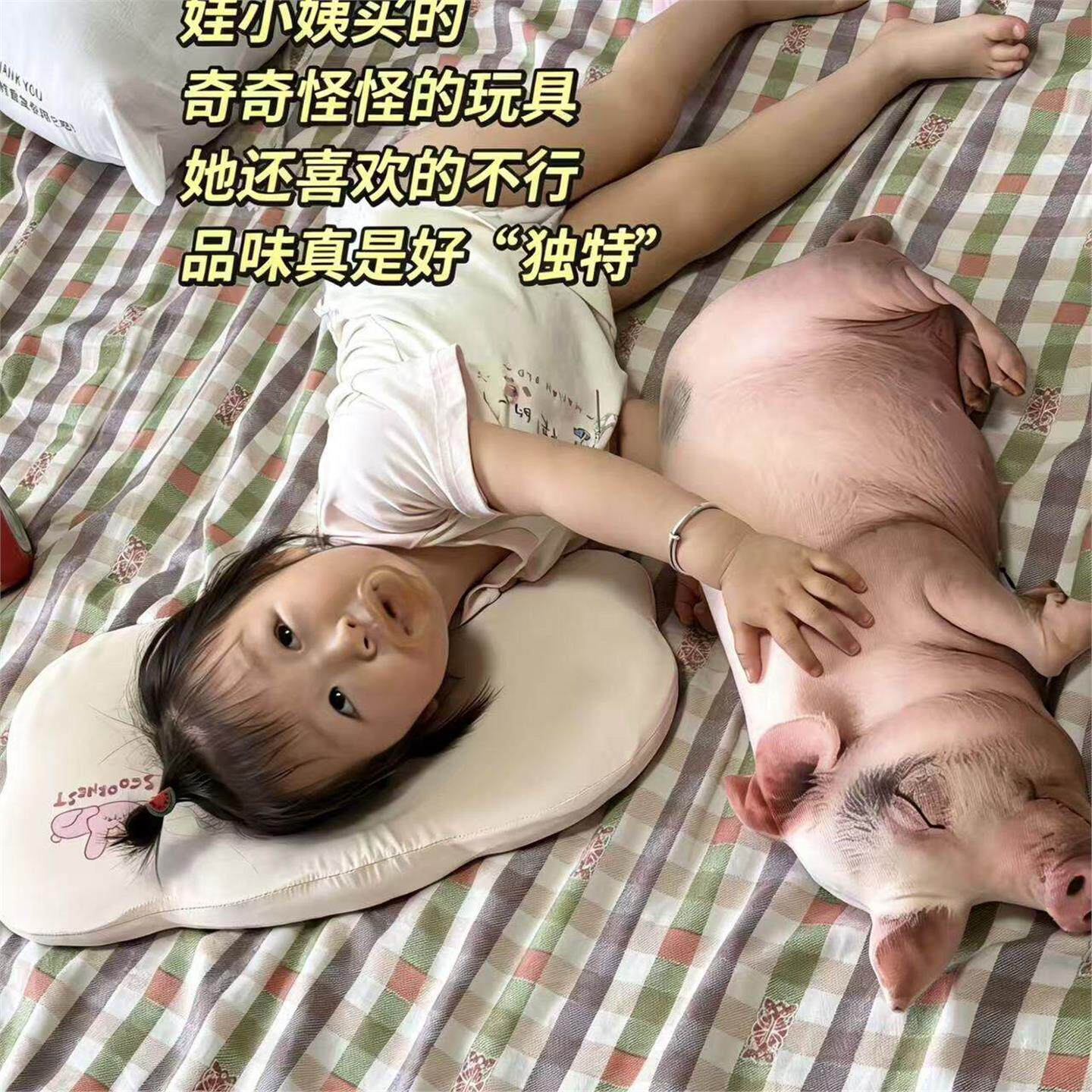 超彷真小猪玩偶3D立体逼真迷你小香猪毛绒公仔搞怪整人睡觉抱枕