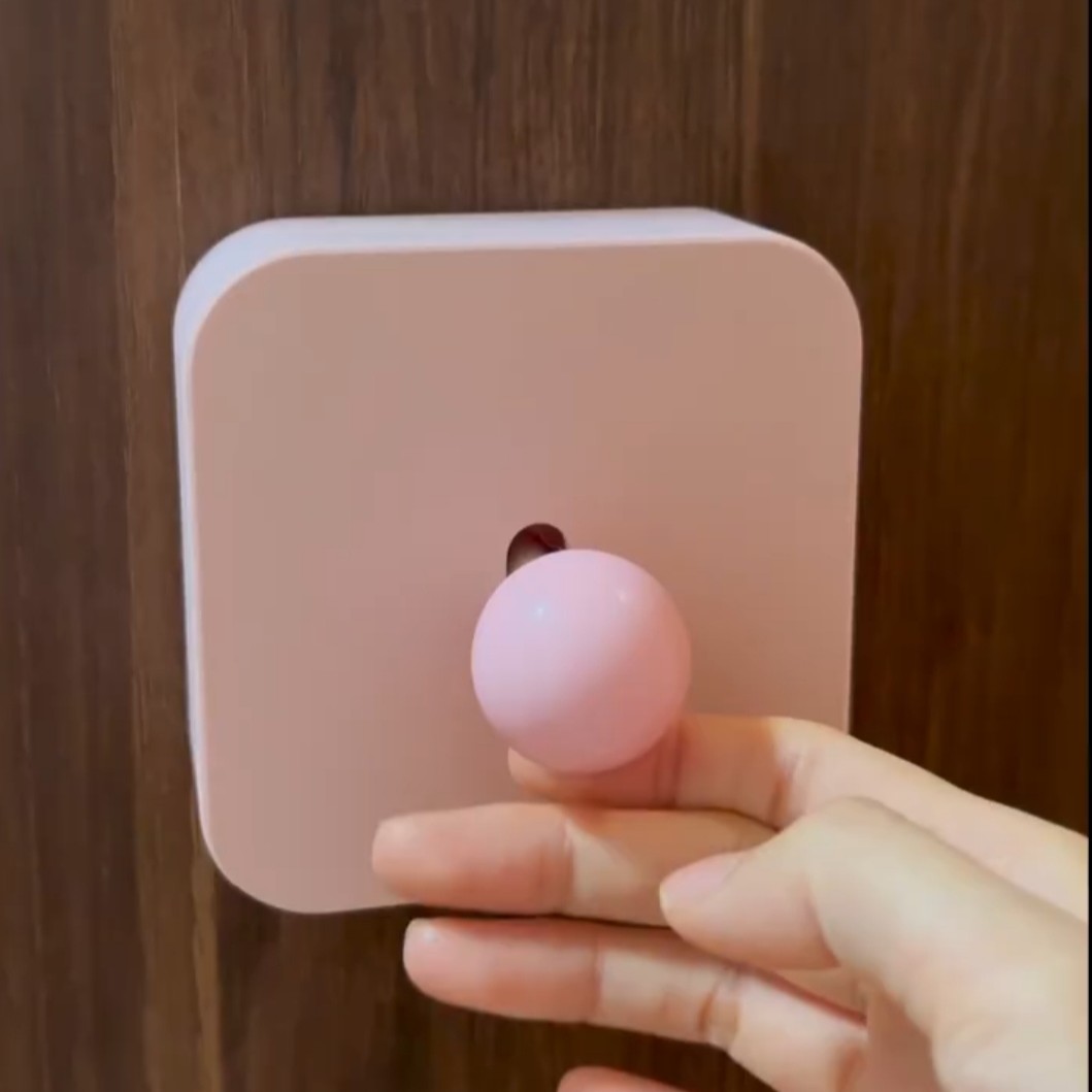 粉色开关面板摇杆装饰3D立体打印按键贴可爱实用家居趣味墙面改造