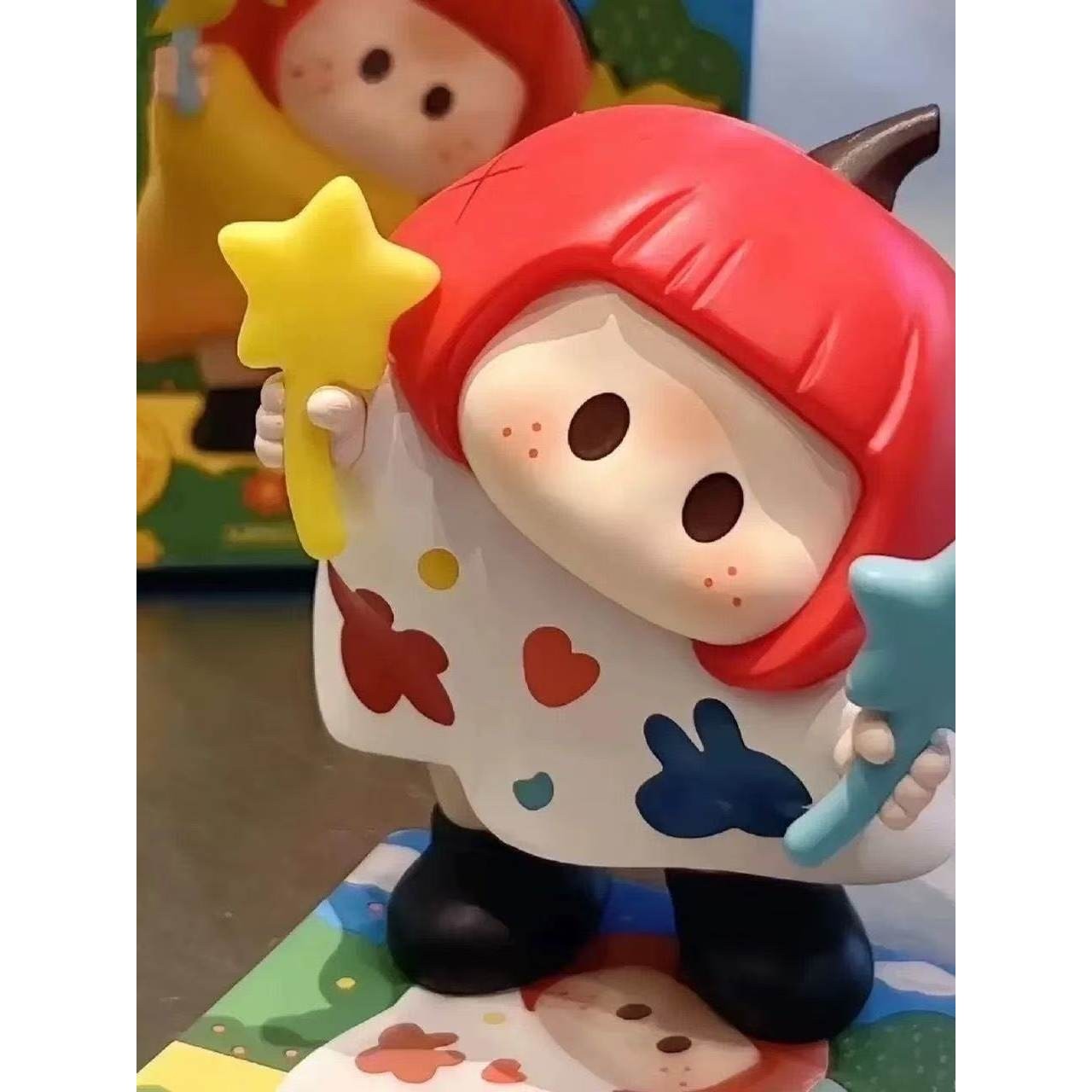 YoYo酱歪头系列招财转转Mini桌面摆件可爱右右酱萌趣伴手礼送朋友,家居饰品,桌面摆件,淘宝优惠券,粉丝福利购,淘宝优惠卷