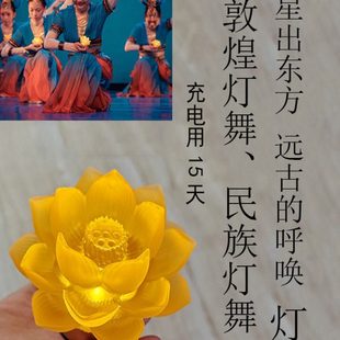 跳舞灯灯舞道具五星出东方野性的呼唤跳舞道具荷花灯宫灯舞台道具