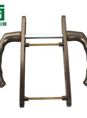 断桥铝铝合金平开门把手 Roto平开门对穿执手 诺托92门把手