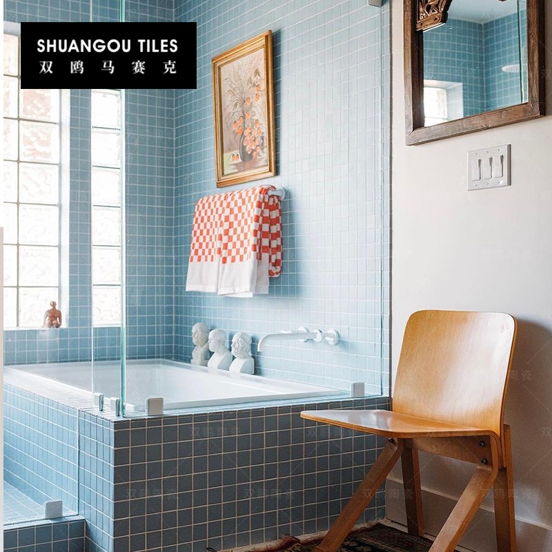 双鸥家装方形系列网红民宿浴室厨房咖啡厅阳台餐T厅吧台陶瓷马赛