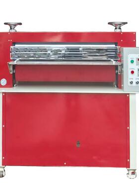 尚晟机械sc-112皮革布料双辊压光机 镜面轮增亮热压除皱机