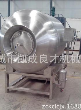 供应诸城冷藏食品GR-1500L牛羊肉真空滚揉机