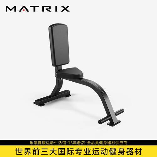 乔山Matrix哑铃椅G1-FW156家用健身房辅助练习力量训练器材