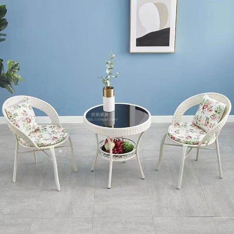 藤椅三件套阳台小桌椅室外露天户外庭院茶几组合休闲藤编靠背椅子,自行车/骑行装备/零配件,更多零件/配件,淘宝优惠券,粉丝福利购,淘宝优惠卷