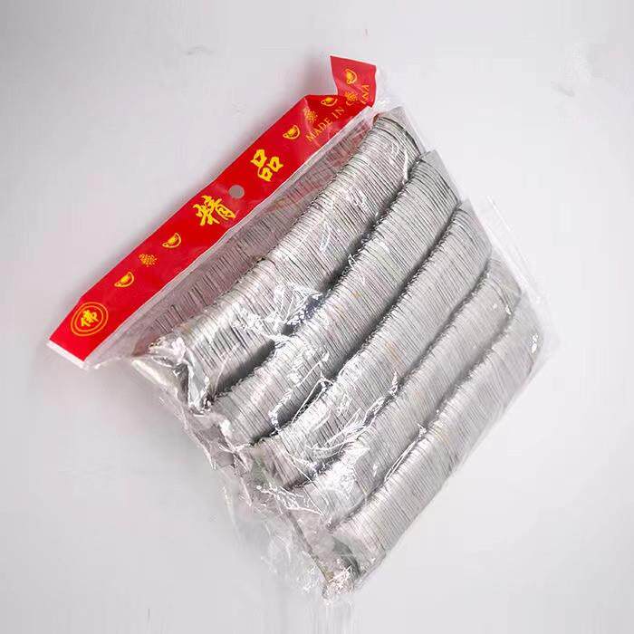 锡箔元宝金银1000只绍兴元宝手工折成品烧纸钱特黄灰锡箔包云
