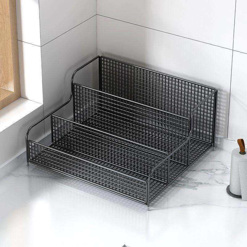 厨房置物架多功能调料架厨房盐调味收纳架台面放醋酱油的架子