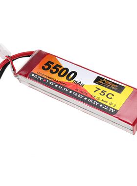 16年直销ZOPpower7.4V5500mAh75C2S高倍率聚合物电池