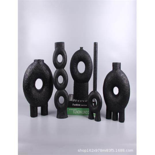 创意树脂花器花瓶摆件样板房售楼处桌面茶几书桌书柜摆件饰品,金属材料及制品,金属加工件/五金加工件,淘宝优惠券,粉丝福利购,淘宝优惠卷