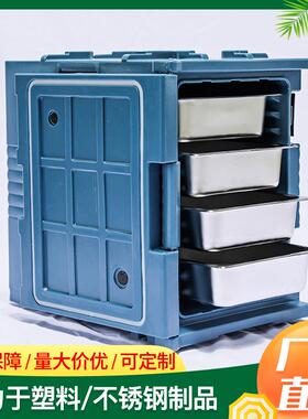 滚塑保温箱立式保温箱盒饭运输箱保温周转箱中央厨房保温箱餐饮