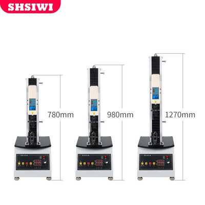 思为电动立式单柱测试台SJX-400-500N电线电缆电动拉力测试机台