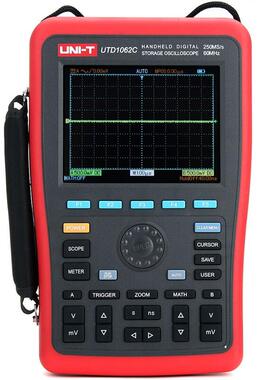 优利德UTD1062C手持式数字存储示波器双通道60MHz 250MS/S采样率