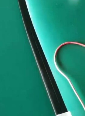 嵌入式线条灯黑色硅胶软灯条客厅弧形线性灯led防水线形灯柔性灯